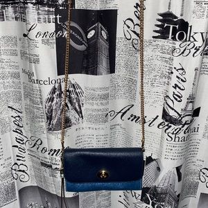 Blue Coach Bag